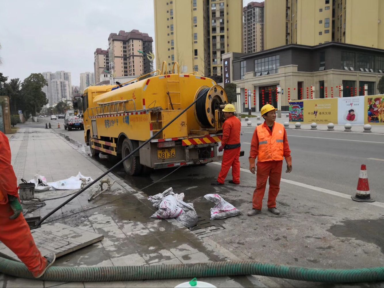 雷波排污管道清淤-管道清洗
