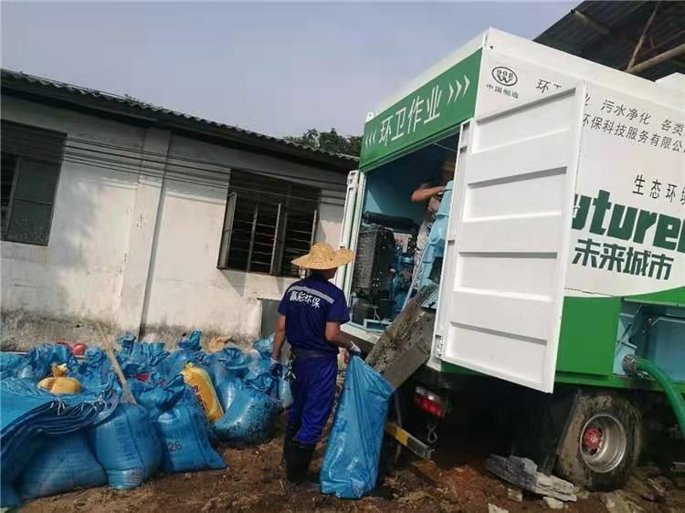 雷波工业污泥压干处理